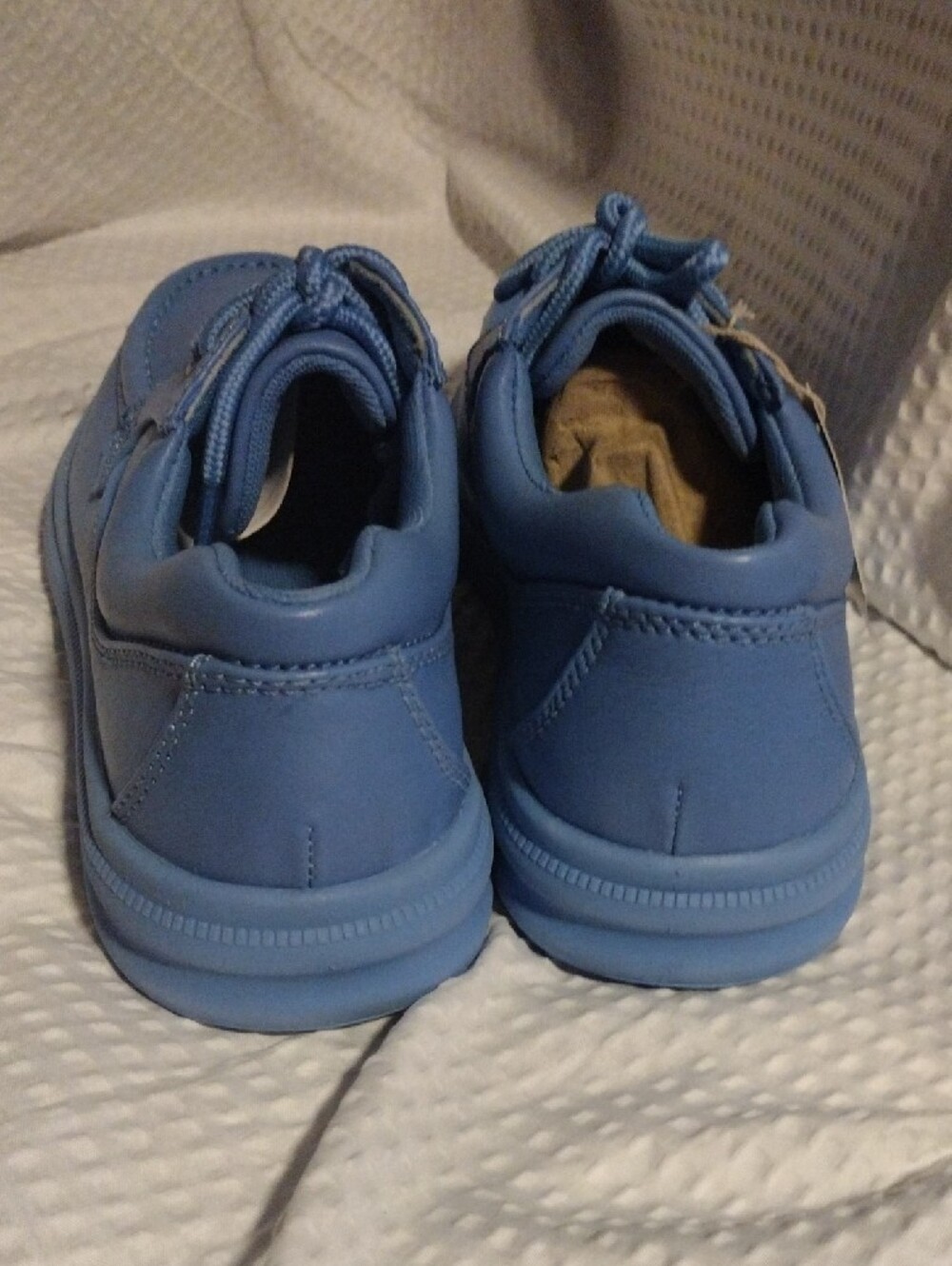 Hush Puppies Men’s Gus Light Blue Boat Shoes - Picture 4 of 11